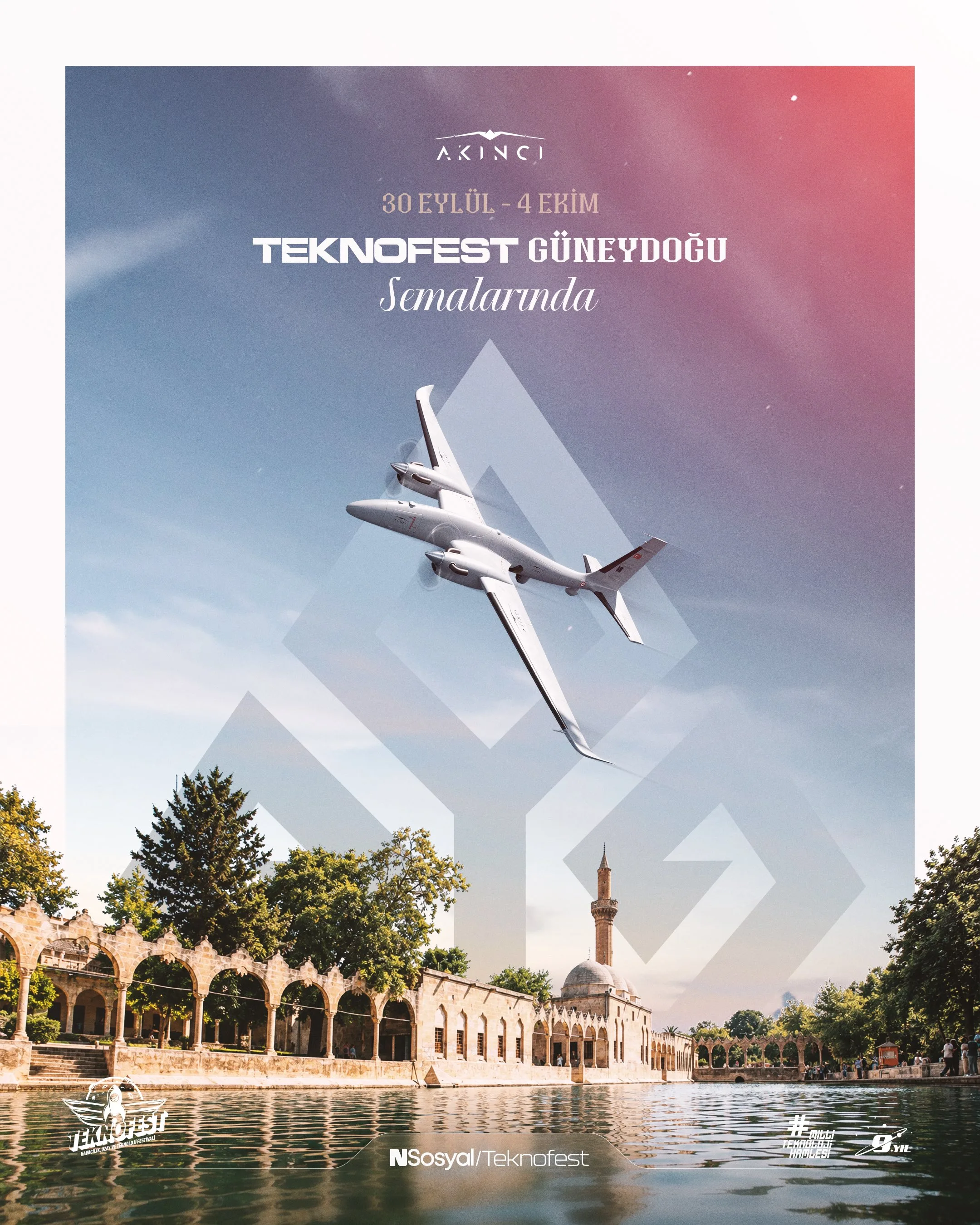 TEKNOFEST Güneydoğu yarın Şanlıurfa’da başlıyor: Festival alanına ulaşım ücretsiz