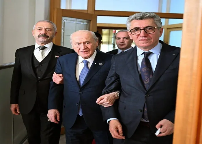 Bahçeli’nin makamında bir araya geldiler