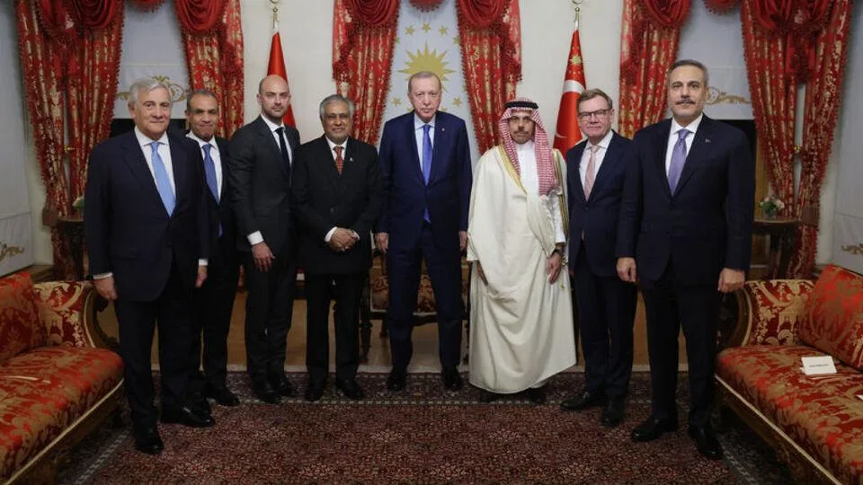 Cumhurbaşkanı Erdoğan, Türkiye’ye Gelen Dışişleri Bakanlarını Kabul Etti