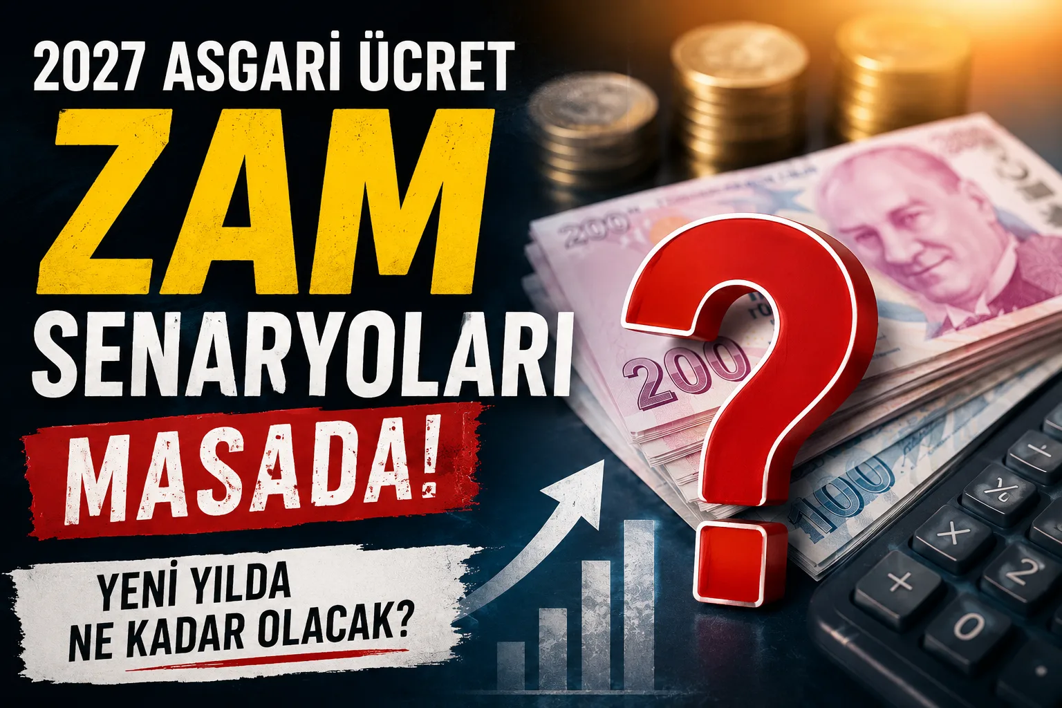 2027 Asgari Ücret İçin Zam Senaryoları Gündemde! Rakamlar 37 Bin TL’yi Aştı mı?