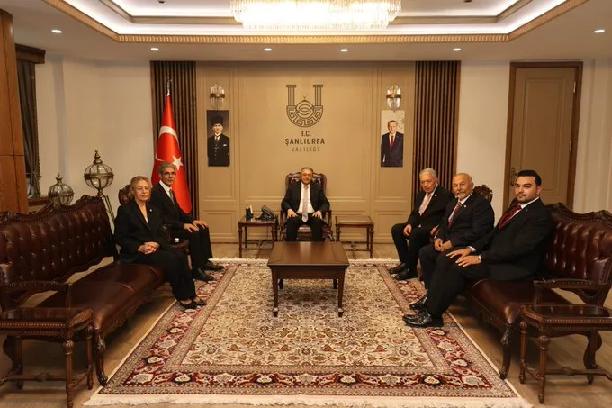 Yeni Parti İl Başkanı Bozan Sürücü ve Beraberindeki Heyetten Vali Şıldak’a Ziyaret